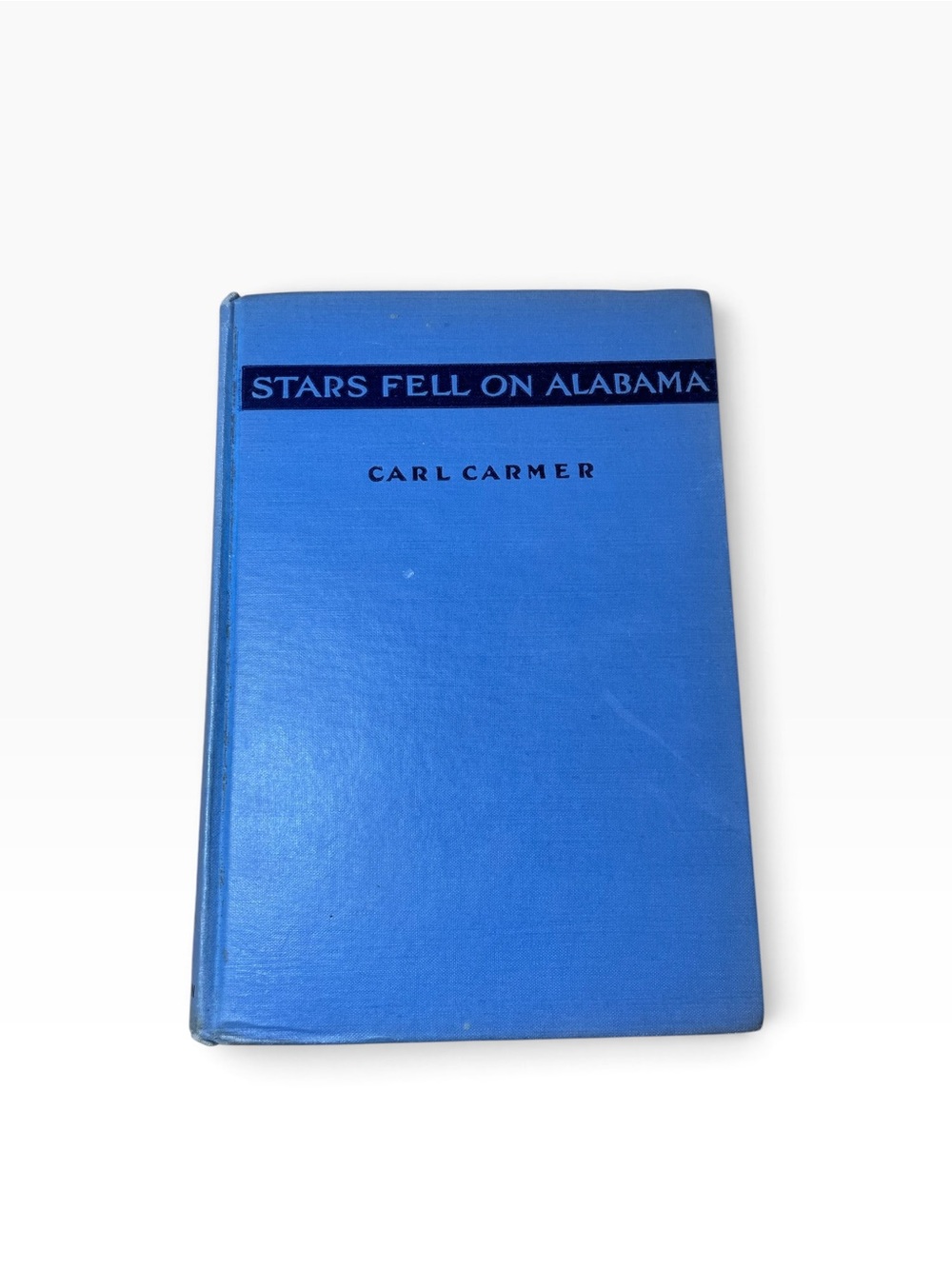Blue Hardcover 'Stars Fell on Alabama' by Carl Carmer